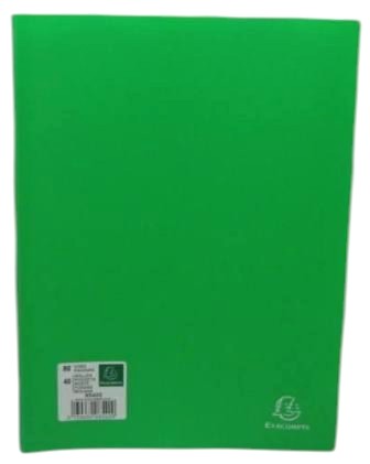 album de presentat. reliure 40 pochet exacompta ass couleurs